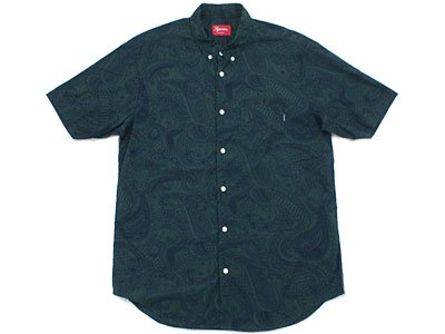 Supreme 'Paisley Shirt'ペイズリーシャツ 半袖 L シュプリーム