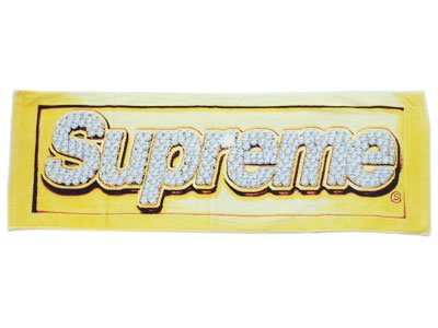 Supreme 'Bling Logo Mini Towel'ミニ タオル ブリング ボックスロゴ