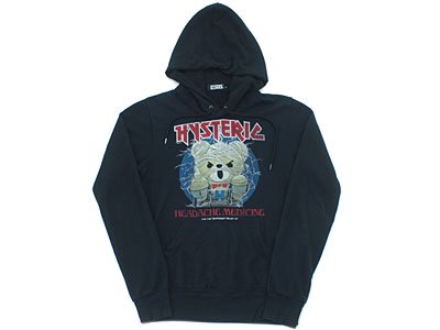 HYSTERIC GLAMOUR 'BEAR MAIDEN'パーカー プルオーバー S ヒステリックグラマー 0243CF14 -  ブランド古着の買取販売フォーサイト オンラインストア