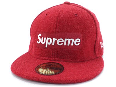 Supreme 'Harris Tweed Box Logo New Era Cap'ニューエラ 