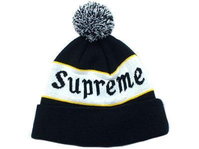 Supreme 'Menthol Beanie'ビーニー ボンボン ニットキャップ