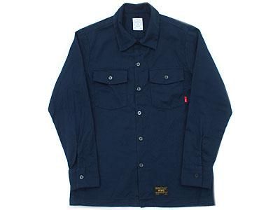 WTAPS 'OFFICER L/S'シャツ 16AW S ダブルタップス - ブランド古着の ...