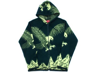 Supreme 'Eagle Hooded Zip Up Sweater'ジップアップセーター イーグル