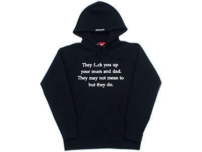 Supreme 'They Fuck You Up Hooded Sweatshirt'パーカー プル