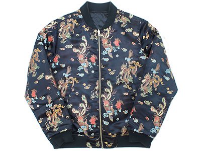 Supreme 'Emperor Reversible Bomber'リバーシブル ボンバージャケット M バックアーチ シュプリーム -  ブランド古着の買取販売フォーサイト オンラインストア