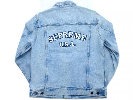 2016ss supreme Denim Trucker Jacket - Gジャン/デニムジャケット