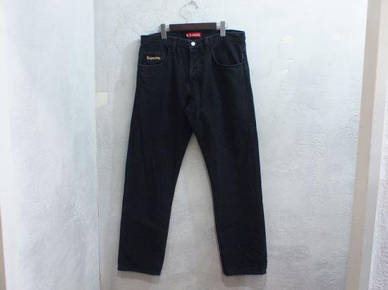 Supreme 'Denim Skate Jean'デニムスケートジーン ブラックデニム