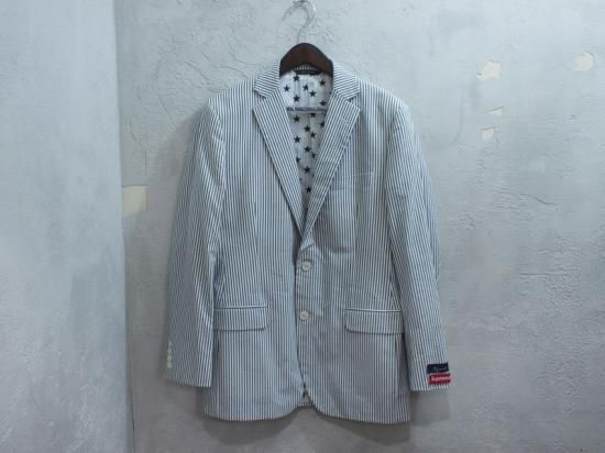 Supreme×Brooks Brothers 'Seersucker Suit'スーツ セットアップ ...