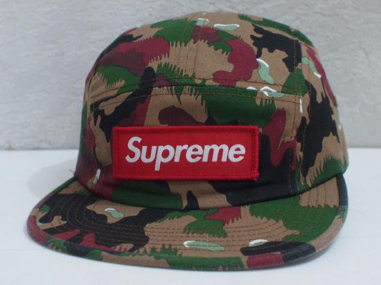 Supreme 'Military Camp Cap'キャンプキャップ ミリタリー Swiss Camo