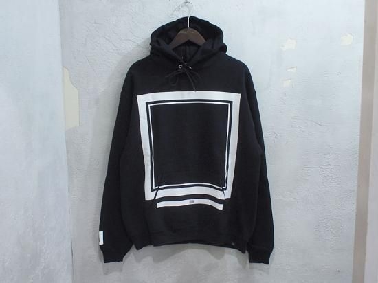 ELVIRA×Champion 'FRAME HOODY'パーカー プルオーバー フレーム 黒 L ...