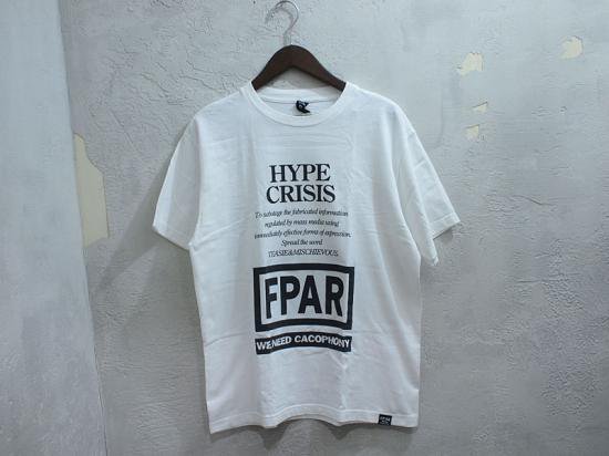 FPAR (Forty Percents Against Rights) 'HYPE CRISIS TEE'Tシャツ L