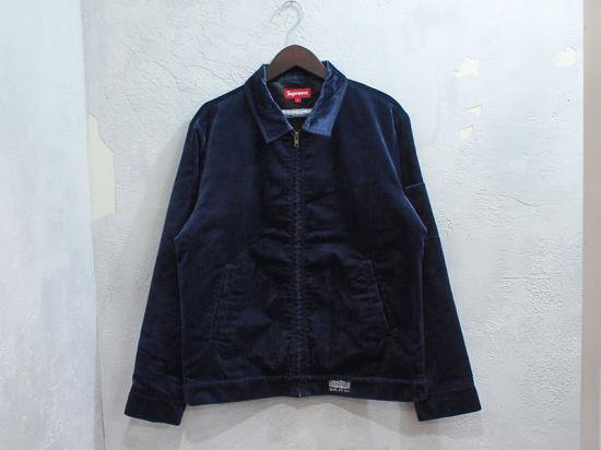 【XL】Supreme Velvet Work Jacket