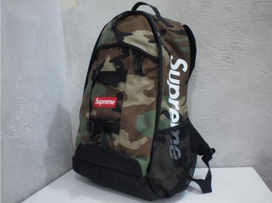 supreme 14ss backpack camo - バッグパック/リュック