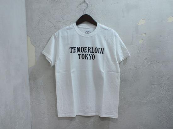 TENDERLOIN 'T-TEE TENDERLOIN TOKYO' Tシャツ テンダーロイン M 白