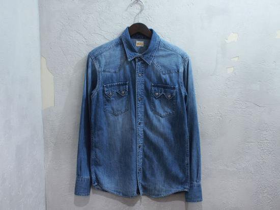 STANDARD CALIFORNIA 'SD Denim Western Shirt'デニムウエスタンシャツ デニムシャツ M インディゴ  スタンダードカリフォルニア - ブランド古着の買取販売フォーサイト オンラインストア