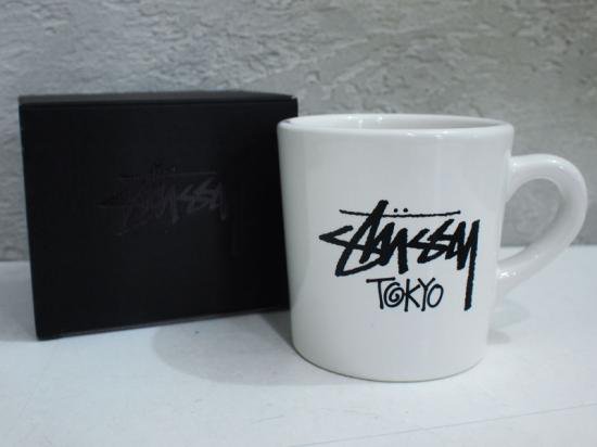 STUSSY 'STOCK LOGO TOKYO MUG'マグカップ CUP 非売品 ノベルティ