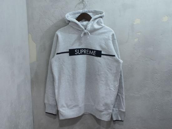 Supreme Chest Tape Hooded Sweatshirt M - パーカー