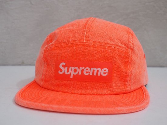 Supreme 'Washed Canvas Camp Cap'キャンプキャップ ウォッシュ ...