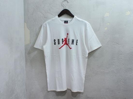 Supreme 15AW Jordan tee M ホワイト正規品-