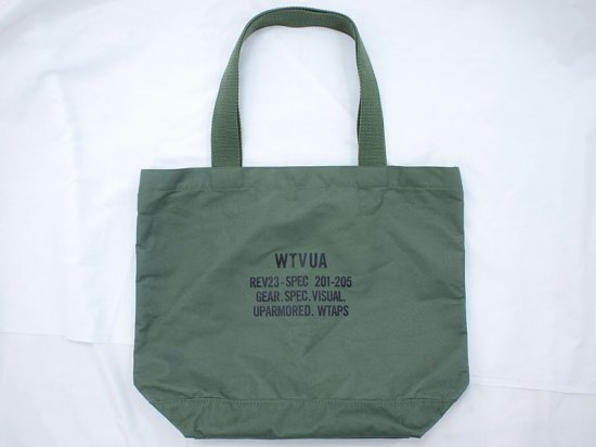 WTAPS 'TOTE BAG'トートバッグ 付録 GRIND オリーブドラブ OD