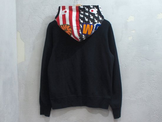 A BATHING APE 'AMERICAN SHARK FULL ZIP HOODIE'アメリカン