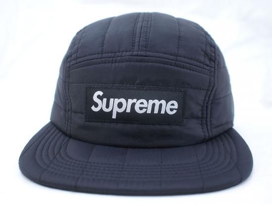 値下げSupreme Raised Camp Cap黒Black今期完売品