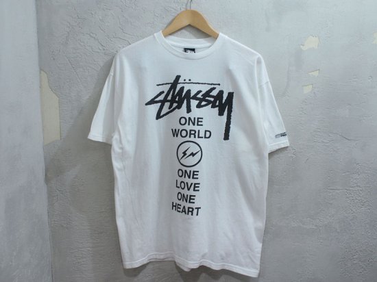 STUSSY×Fragment design 'One World One Heart Tee'Tシャツ チャリティ ...