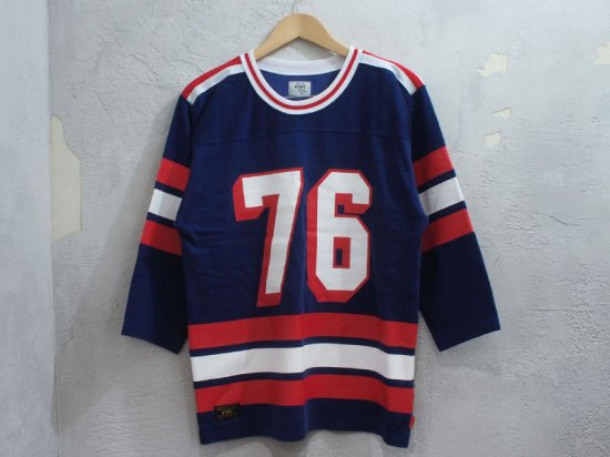 WTAPS 'HOCKEY JERSEY'ホッケージャージ 14AW ブルー S