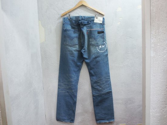 Levi's Fenom '360 Turquoise Package Light Rock Used'加工 デニム