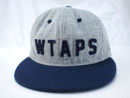 WTAPS×EBBETS FIELD FLANNELS 'BALL CAP 02'キャップ ウール エベッツ