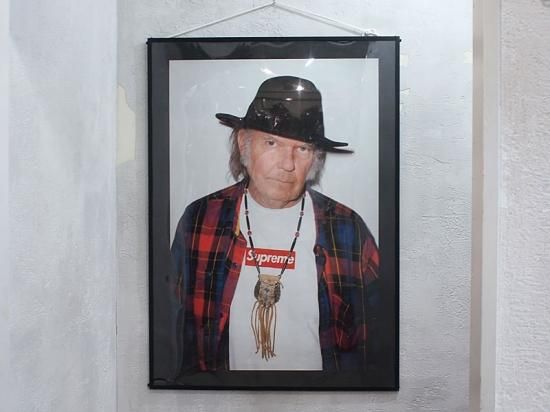 Neil young supreme clearance poster