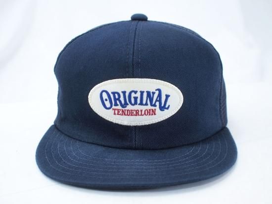 TENDERLOIN ネイビー メッシュバックキャップ TENDERLOIN テンダーロイン TRUCKER CAP MESH メッシュ
