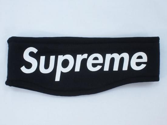 黒 Supreme Polartec Headband ヘッドバンド - その他