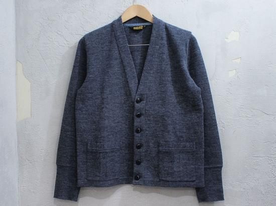 オープニング 大放出セール TENDERLOIN S グレー CARDIGANS KNIT'カーディガン 'T-RANK トップス