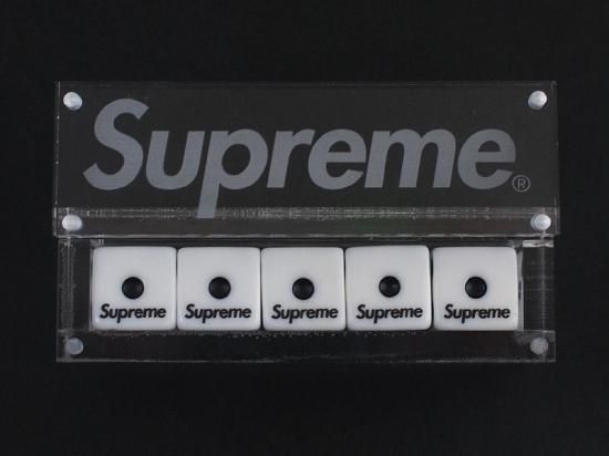 Supreme 'Dice Set'ダイス セット サイコロ ホワイト 白 White