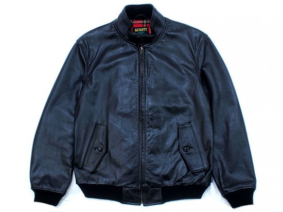 Supreme×Schott 'Leather Harrington Jacket'レザー ハリントン