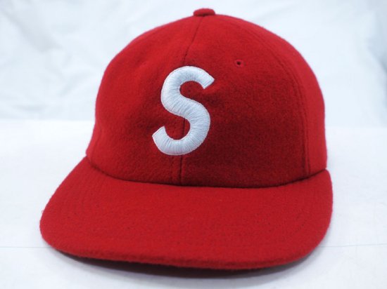 Supreme 'Wool S Logo 6 Panel Cap'Sロゴ キャップ ウール 6パネル