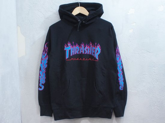 Supreme 'Thrasher Hooded Sweatshirt'パーカー プルオーバー M