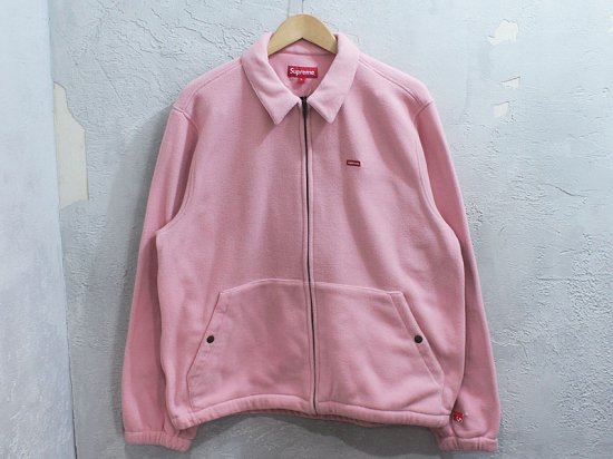 Supreme polartec outlet harrington jacket pink