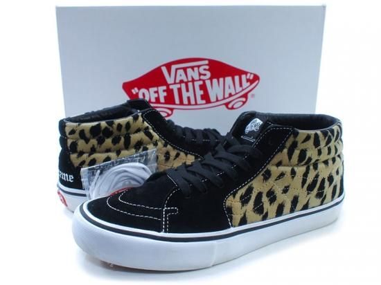 名作 Supreme Vans Velvet Leopard 28.5 | ortigueiramais.com.br