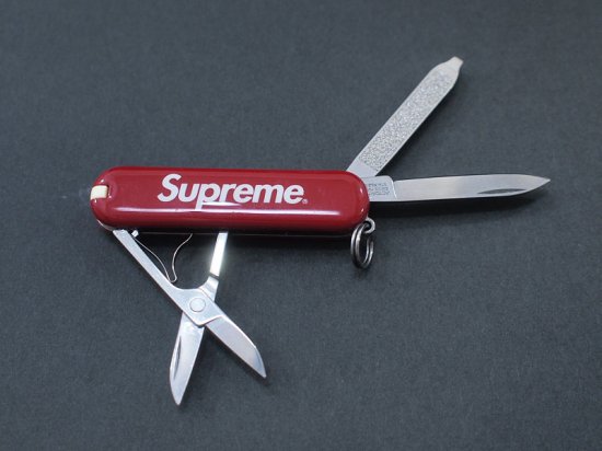 Supreme × Victorinox Swiss Army 'Pocket Knife Keychain'ナイフ キー