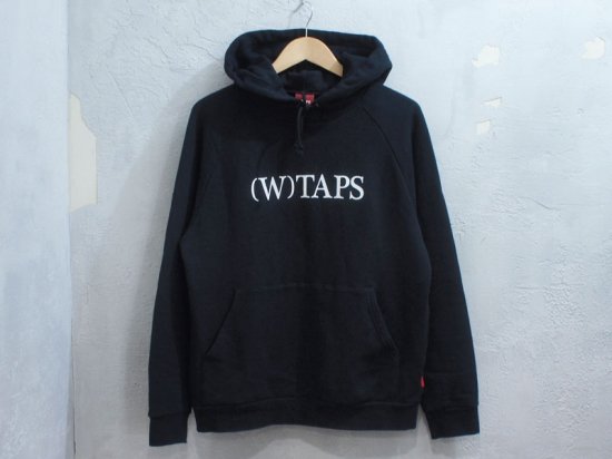 WTAPS 'BRACKET HOODED'スウェットパーカー プルオーバー 16AW SPOT スポット 黒 ブラック M SCREEN スクリーン  ダブルタップス - ブランド古着の買取販売フォーサイト オンラインストア