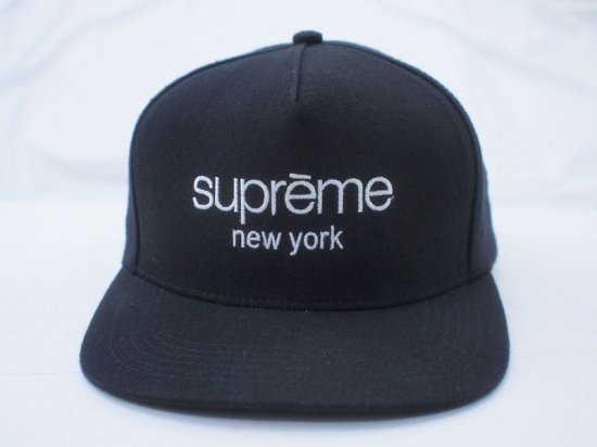 Supreme 'Classic Logo 5 Panel Cap'キャップ クラシックロゴ