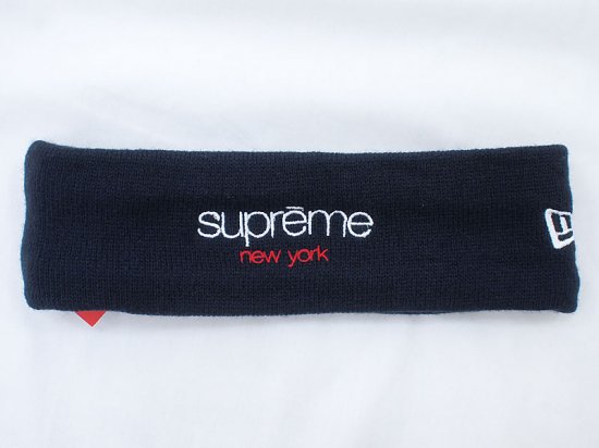 Supreme 'New Era Classic Logo Headband'ヘッドバンド