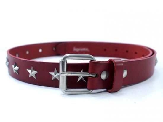 SUPREME Star Studded Belt シュプリーム ベルト-