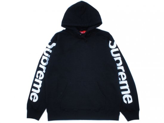 Supreme 'Sideline Hooded Sweatshirt'パーカー プルオーバー L 袖ロゴ ...