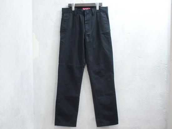 Supreme 'Work Pant'ワークパンツ 30 黒 Black ブラック