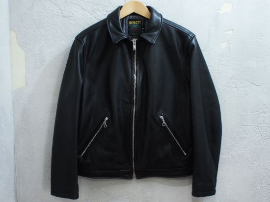 黒 S supreme schott leather work jacket