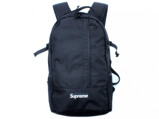 Supreme 'Backpack'バックパック リュック 18SS 黒 ブラック Black