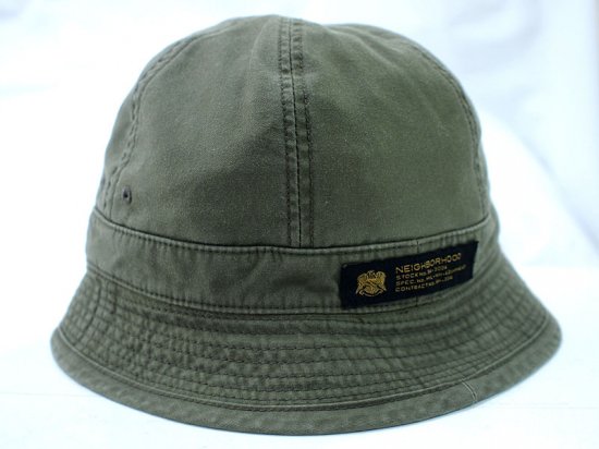 NEIGHBORHOOD 'MIL-BALL / C-HAT'ボールハット OD オリーブドラブ M